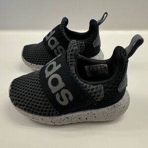 Adidas lite racer adapt 4.0 shoes baby/toddler size US 4 black and grey